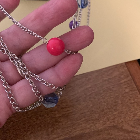 Beautiful long necklace, jewelry, 39” - Picture 6 of 7